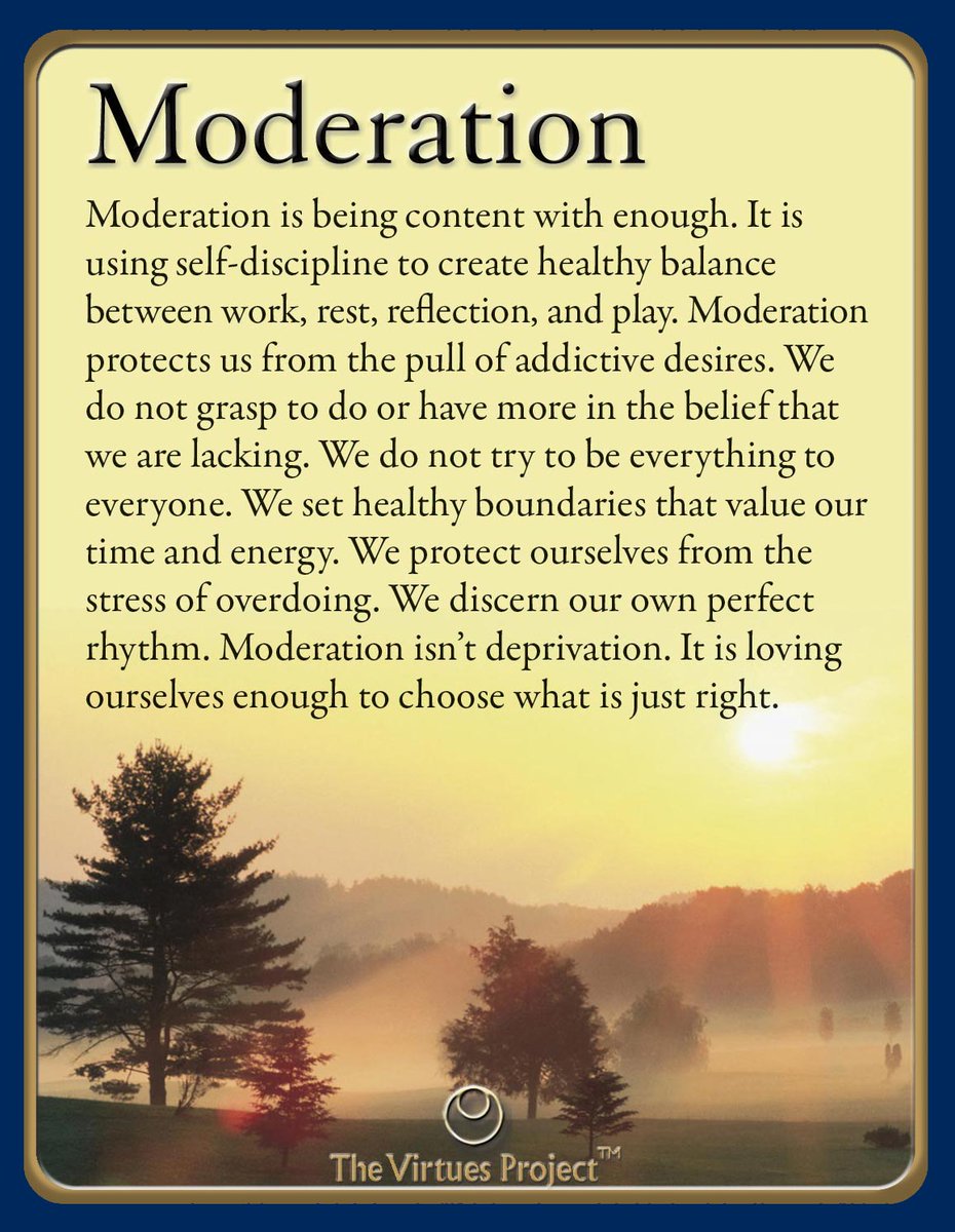 cfvirginislands's tweet photo. VIRTUE OF THE WEEK (8.15.22): Moderation - Being content with enough. Using self-discipline to create balance in our lives and to keep from overdoing. Healthy stewardship of our time and resources.
Sign up to receive the Virtue of the Week by email:
https://t.co/IWTNRJNadN https://t.co/1DPjN4zYgg