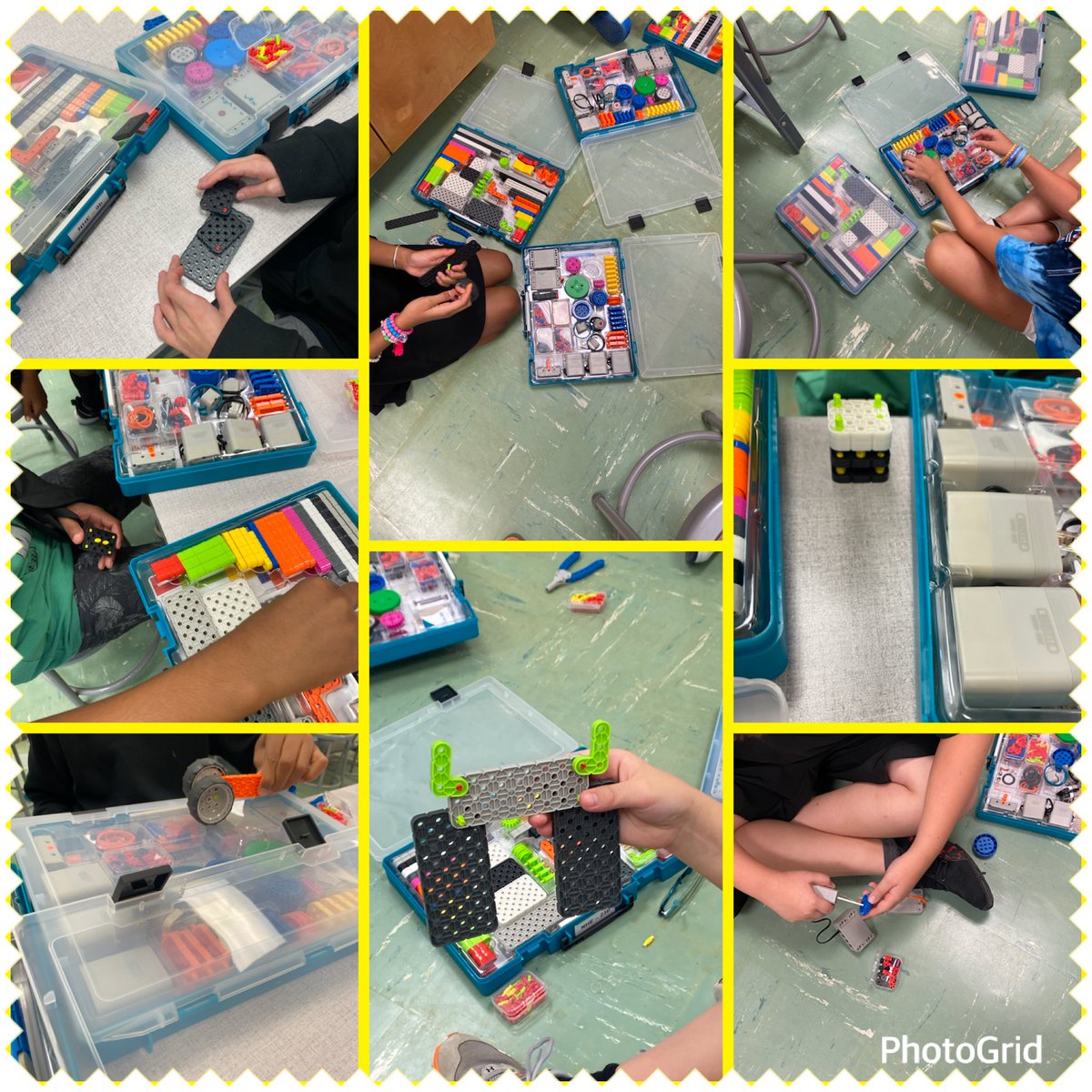 NHESTEAMLAB's tweet photo. #ResponsibleLearning @NHE_HCS is completing a @VEXRobotics scavenger hunt so we know how to correctly build! #StemHenry @drobinsonedu @drhafza https://t.co/ooZR1xQbBA