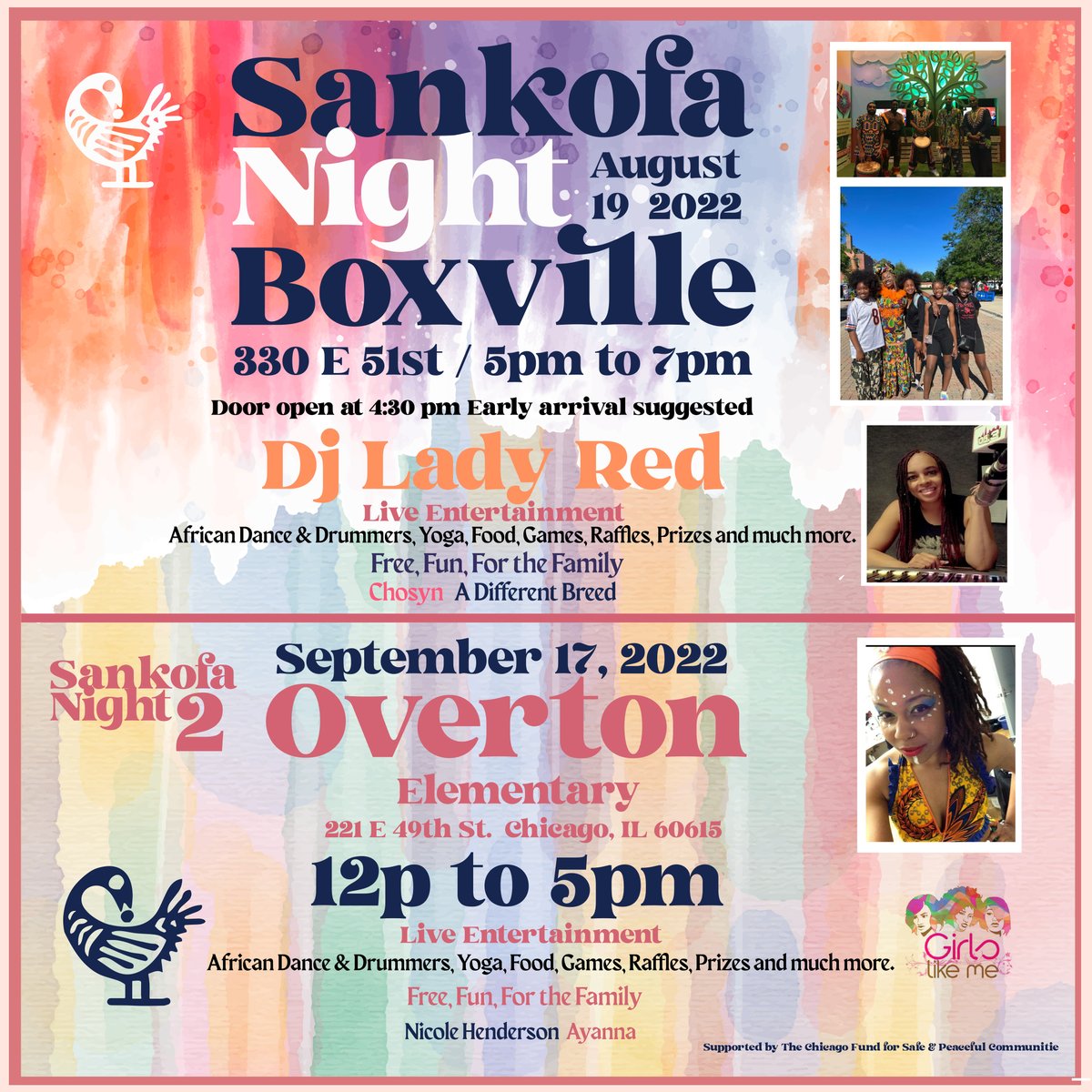 GirlsLikeMeProj's tweet image. This Friday from 5pm to 7pm come out and help Girls Like Me Project, Inc.  Celebrate our Sankofa Nights.  #GLMPI #girlslikemeproject