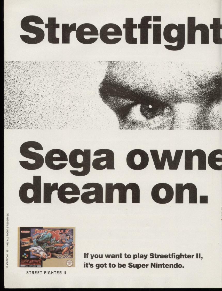 JazRignall's tweet image. 30 years ago, this antagonistic Nintendo ad appeared in UK SEGA mags of the era. While it felt like a dagger to the heart for SEGA fans, it was ultimately bollocks. Street Fighter II: Special Champion Edition hit the Mega Drive a year later. But it was a very long year for sure.