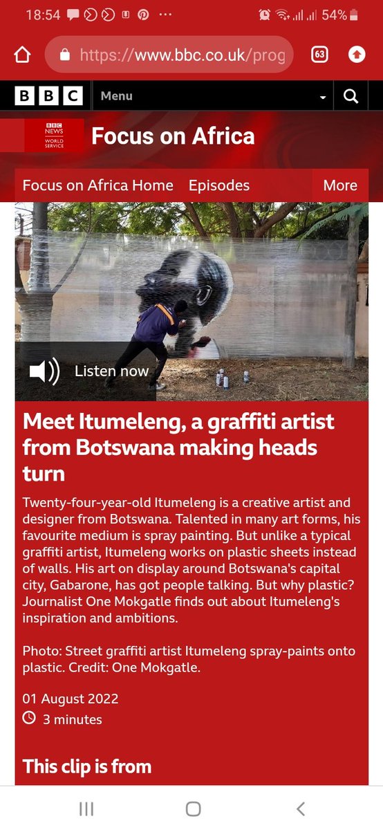 ItumelengIJB's tweet photo. Definitely One of my biggest achievements⭐ by far this year, I take it when you truly want something and go after it without limiting yourself with disbelief, the universe will make it happen "🌍⭐
.
Thank you @bbcafrica @bbcnews @bbcafrique 

Link below
https://t.co/7mnYhWb6JD. https://t.co/PATBO63Kmx