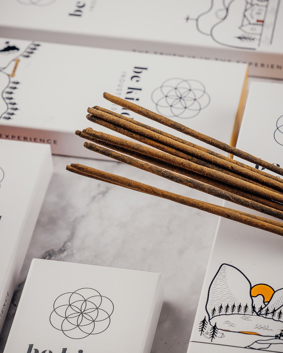 be [KIND] LUXURY INCENSE

Celebrating our unique surroundings of Wicklow we bring you a selection of Hand-Rolled, Temple Grade, Luxury Incense. 

Use it to cleanse the mind &amp; your space.

bekindindustries.com 

#holdspace #selfcare #love #compassion #intention #serenity