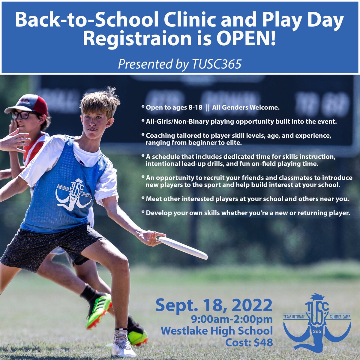 TX Ulti Summer Camp tweet media