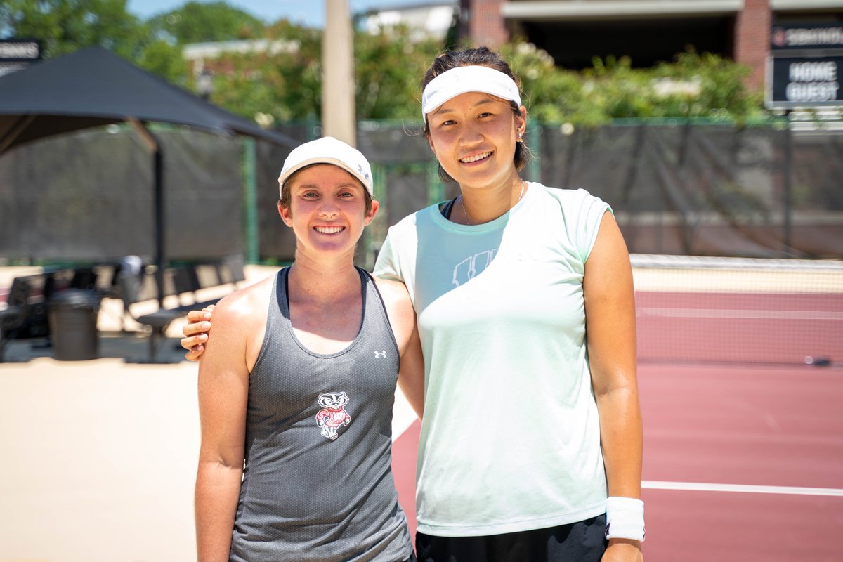 ITA (@ita_tennis) on Twitter photo Semifinal Victories Secured ‼️
Ellie Schoppe & Jessica Dawson (<a href="/FurmanWTennis/">Furman Women's Tennis</a>) and Taylor Cataldi & Xinyu Cai (<a href="/BadgerWTennis/">Wisconsin Women’s Tennis</a>) will meet in tomorrow's Women's Doubles Final 🏆
#WeAreCollegeTennis | #ITASummerNats Semifinal Victories Secured ‼️
Ellie Schoppe & Jessica Dawson (<a href="/FurmanWTennis/">Furman Women's Tennis</a>) and Taylor Cataldi & Xinyu Cai (<a href="/BadgerWTennis/">Wisconsin Women’s Tennis</a>) will meet in tomorrow's Women's Doubles Final 🏆
#WeAreCollegeTennis | #ITASummerNats