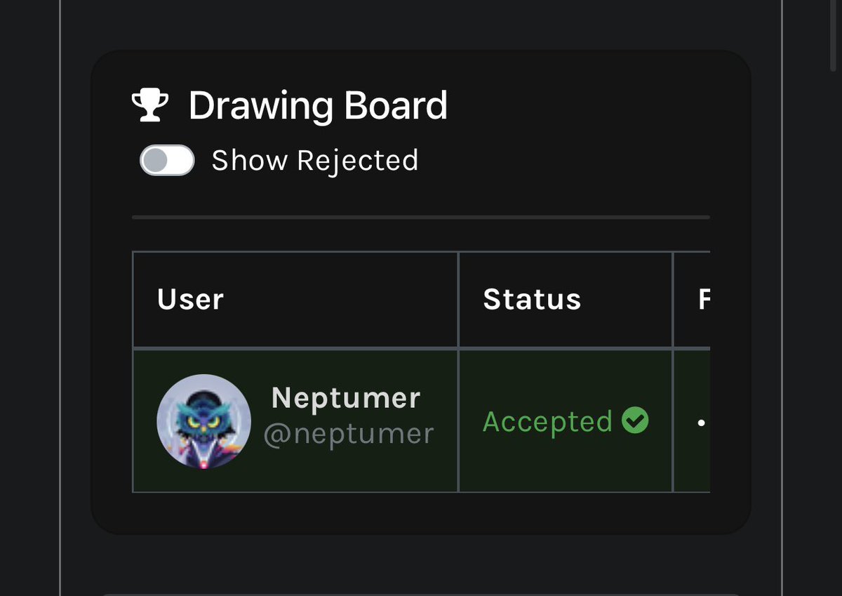 Congratulations to the winner of the 14thcenturykids Whitelist!🎉

The winner is <a href="/neptumer/">Neptumer 🏴</a>🎉