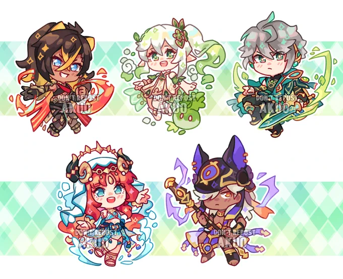 Sumeru chibi set 2 