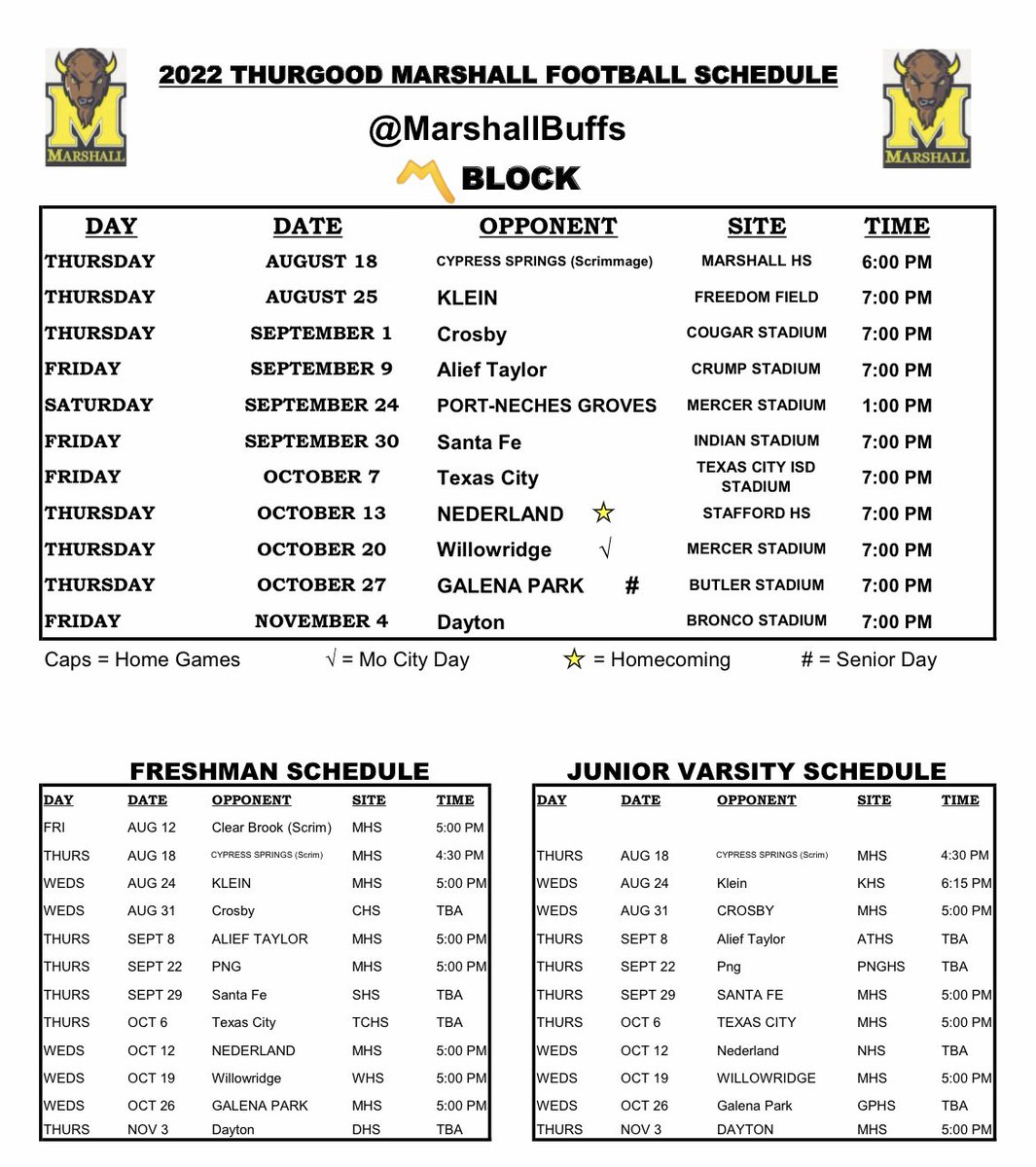 MarshallBuffs's tweet photo. 〽️Block it’s almost time… https://t.co/4UuRQeCCan