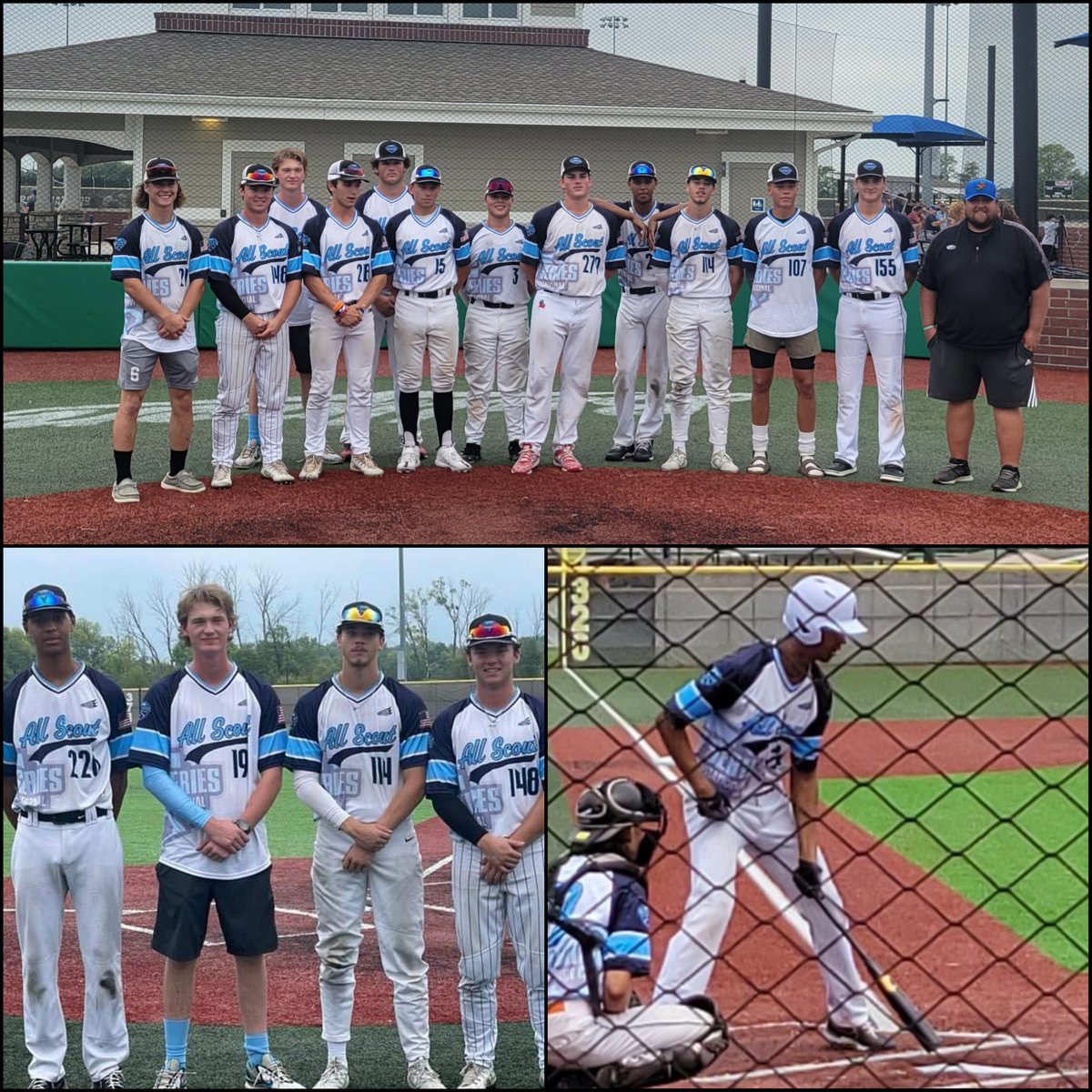 Had a great time at <a href="/PastimeAllScout/">Pastime All-Scout</a> World Series &amp; Blue Chip Invitational. Thank you <a href="/PastimeBaseball/">Pastime Tournaments</a> for the invite.  4IP this weekend, two runs allowed. 1 triple, a few singles &amp; 3RBI