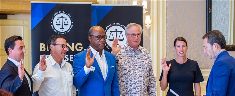 NACDL's tweet photo. NACDL News Release: 2022-23 Officers and Newly-Elected and Re-Elected Members of the NACDL Board of Directors Installed at Annual Meeting #NACDLAnnual

https://t.co/QhQhRovZ8w https://t.co/RQxKfowoqo