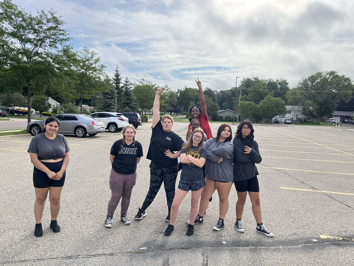 Day 1 of Fall Sports! Let’s go Falcons! #WeAreFaribault