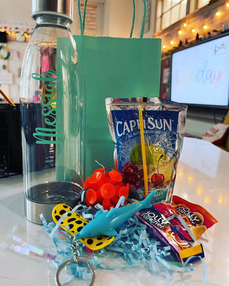 First day of school tomorrow and the cubbies and gift bags are ready!! Water bottles were only a dollar <a href="/walmart/">Walmart</a> Goodies for gift bags are from <a href="/target/">Target</a> ! Name stickers were made with <a href="/cricut/">Cricut</a> So excited to see my kiddos tomorrow! 

#targetteacher #walmartteacher #goodiebag