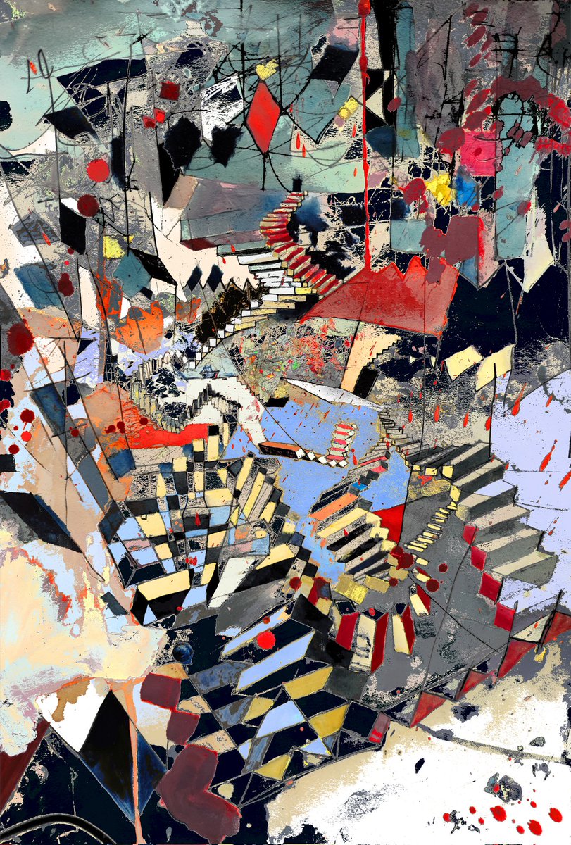 ' one step forward two steps back '
now up for 24 hour auction on <a href="/exchgART/">Exchange Art</a> ❤️
link in replies ❤️