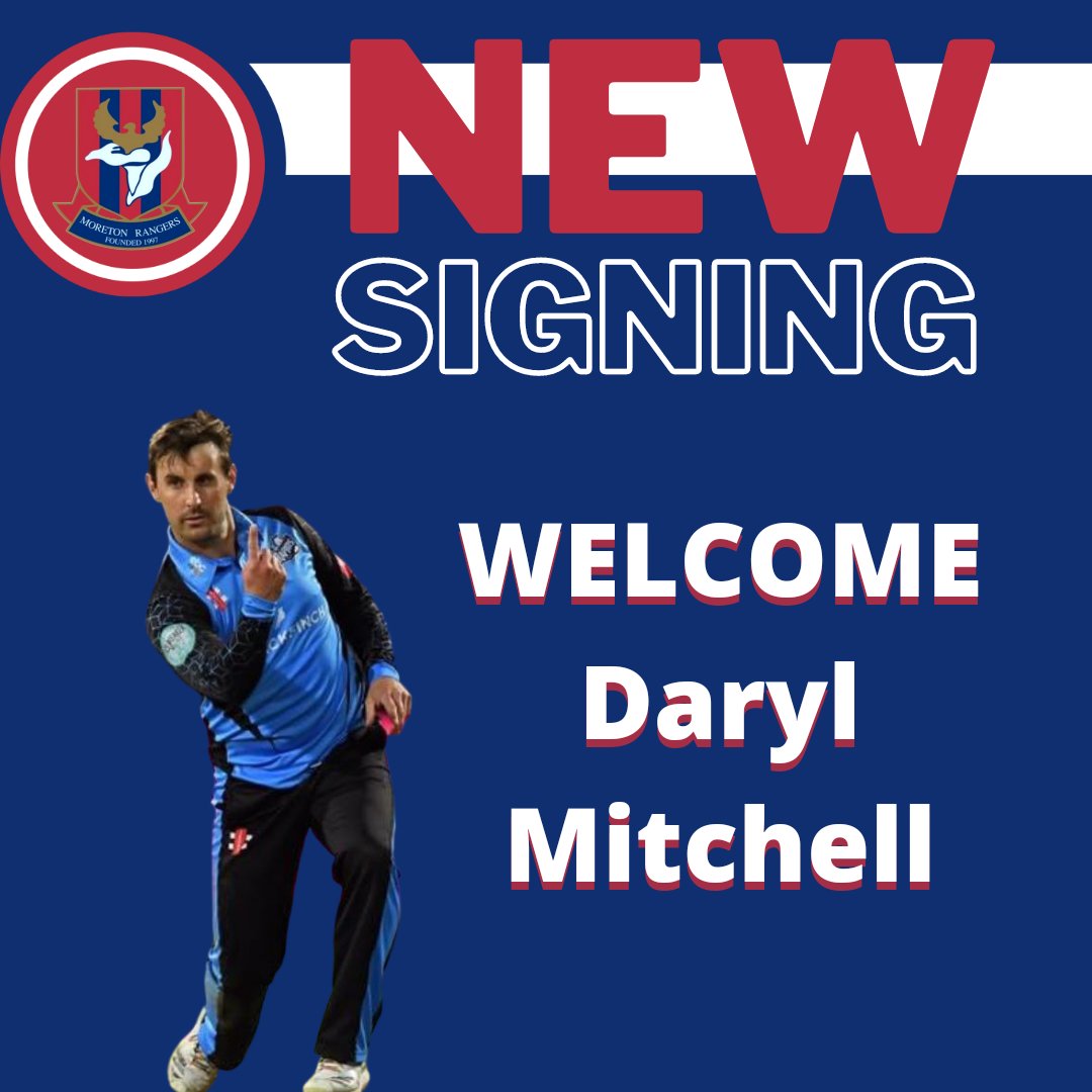 NEW SIGNING | We are super pleased to announce the signing of experienced forward and former Worcestershire Cricketer Daryl Mitchell to the club ⚽️

We can't wait to see you knock the opposition defence for six 🏏