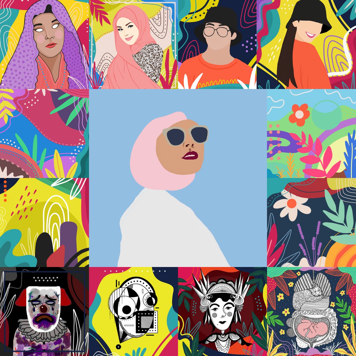 Good Day everyone. 🌼🌥️✨

I'm NAI, solo NFT creator here. Check out my art on these platform below &amp; enjoy the colourful vibe!
🎨💙❤️💜💛

Pentas IO
app.pentas.io/user/naiartwork

Exchange Art
exchange.art/artists/naiart…

Formfunction
formfunction.xyz/@naiartwork

#nftcreator #BNB #Solana
