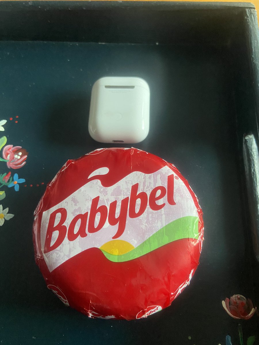 susiwatts's tweet photo. @Sophie__Mason__ We are in the French Alps and couldn’t resist buying one of these to share a photo with you! Air pods for scale. https://t.co/Zb0WQMrK4y