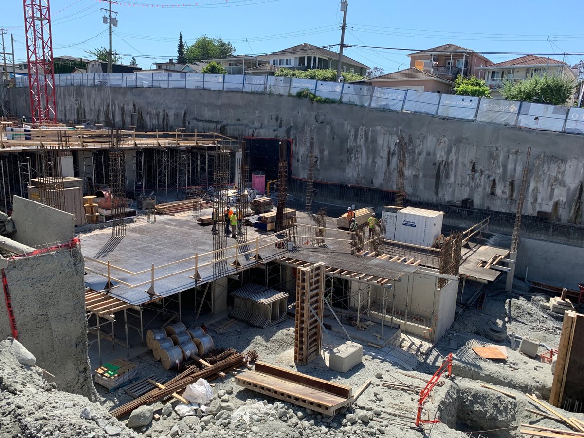 WestOneTeam's tweet photo. We are excited to let you know that construction is well underway at VALEO by @StreetSideVan &amp; everything remains on schedule! As a reminder StreetSide Developments &amp; The Valeo Sales Team remain available to answer any inquiries you have &amp; can be reached at info@liveatvaleo.ca. https://t.co/wO6L9sEPQq