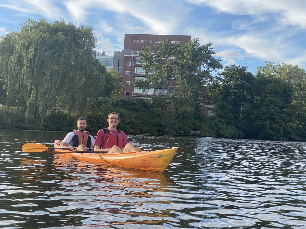 #Wellnessevent First event of this year!
#kayaking in #Charles
Organized by our #Wellness #Committee 
@MAHIMRes @omaromary36 @Jani_Chinmay @AbdullahMelhim and many others!