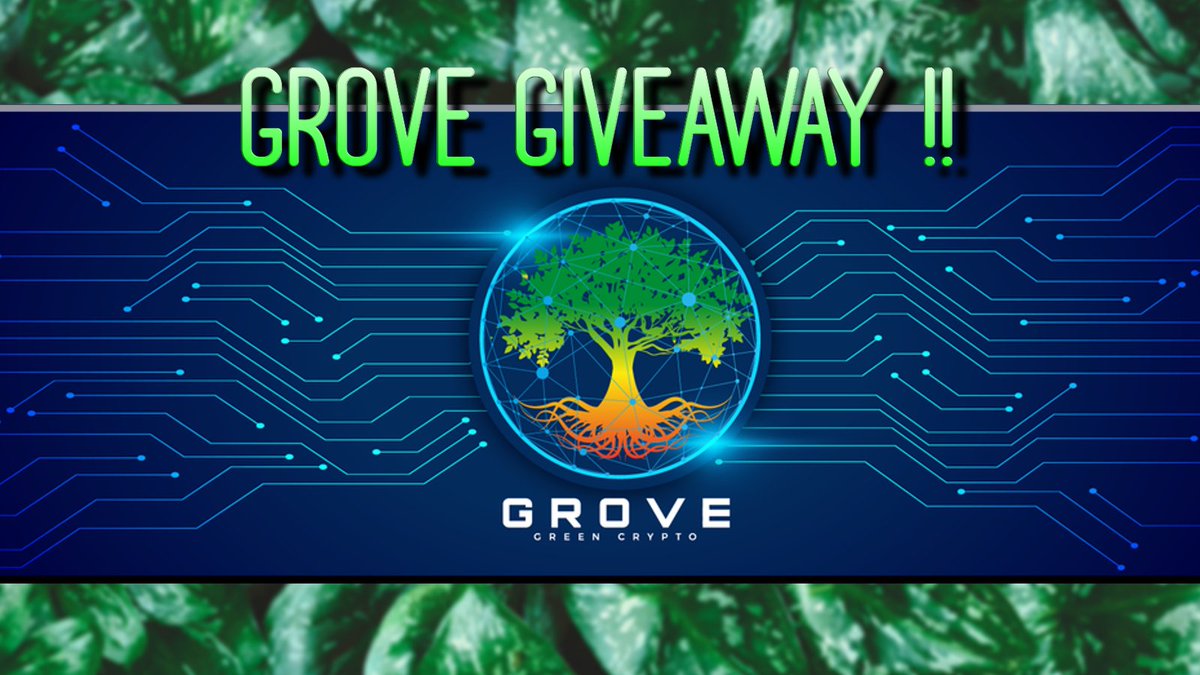 Retweet, Subscribe To @Cryptointerface And The Crypto Lounge YouTube Channel To enter the Lounge Vault NFT Giveaway. #GroveToken Must be present in the stream chat to be eligible. Good Luck!    
youtube.com/channel/UCJsSC…