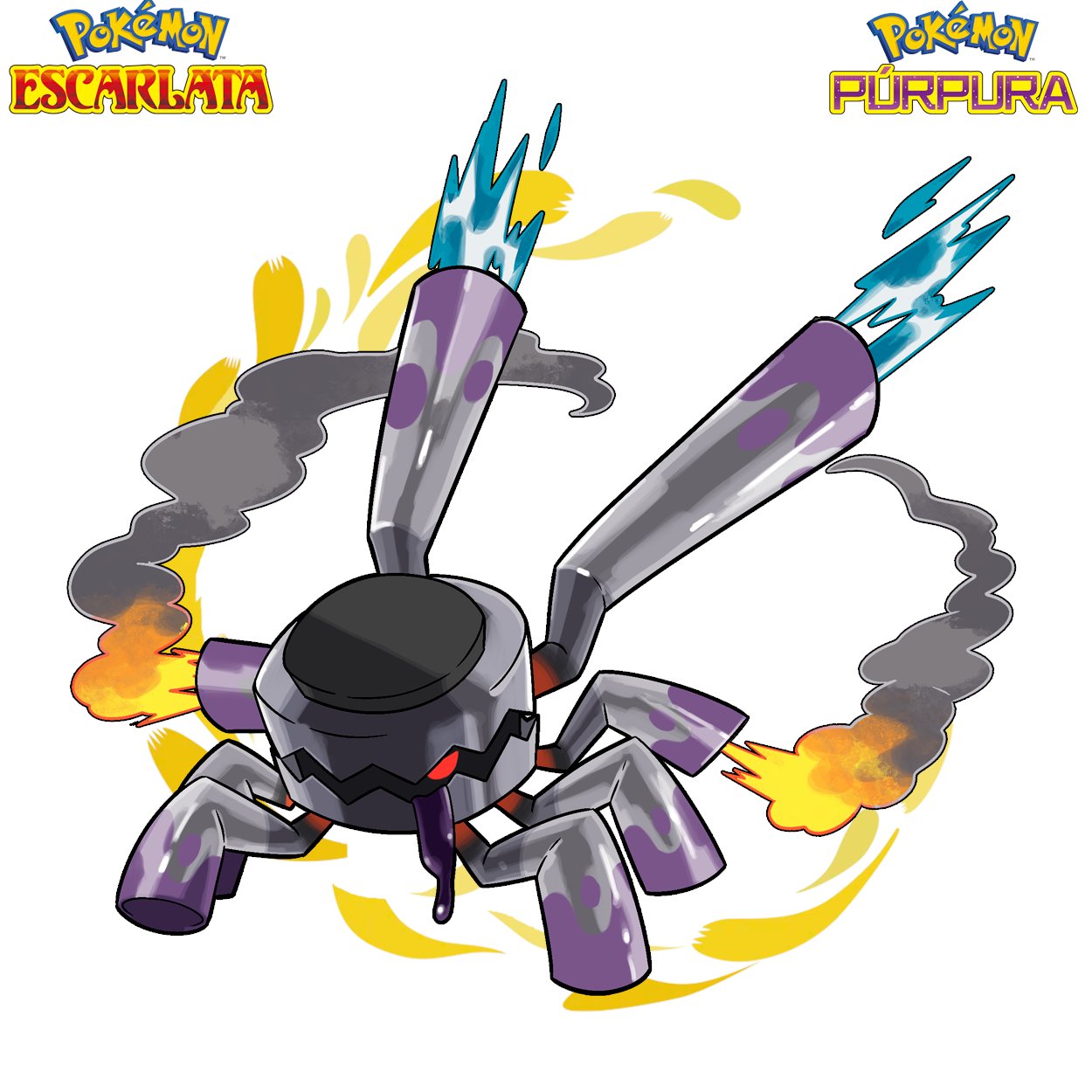 951 - METALRA Bug/Steel O Pokémon inseto armadura. Metalra é a