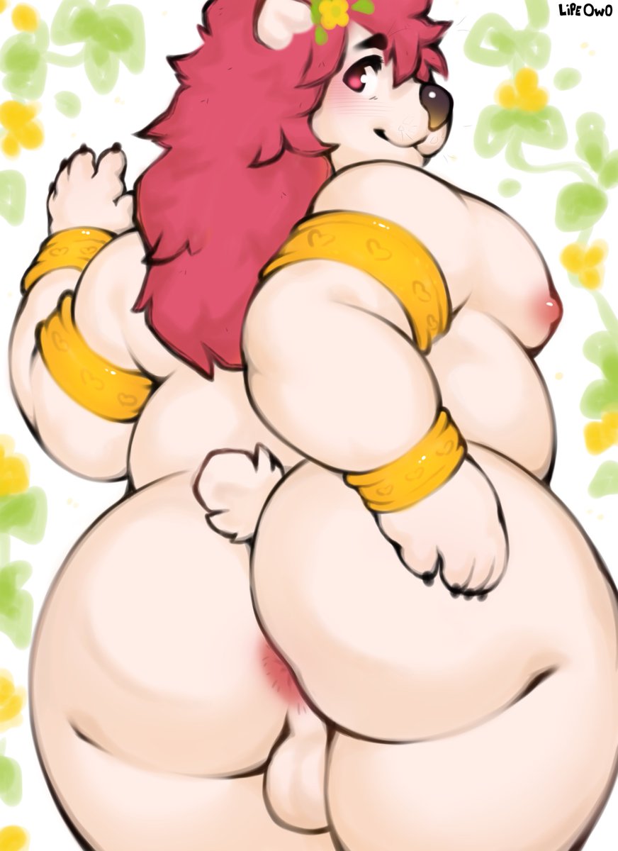 I ❤️ this cute🌻
My trade work for <a href="/Kai_Lionbear/">Kai Lionbear 🌺</a> 

#Nsfw #furryart #yiff