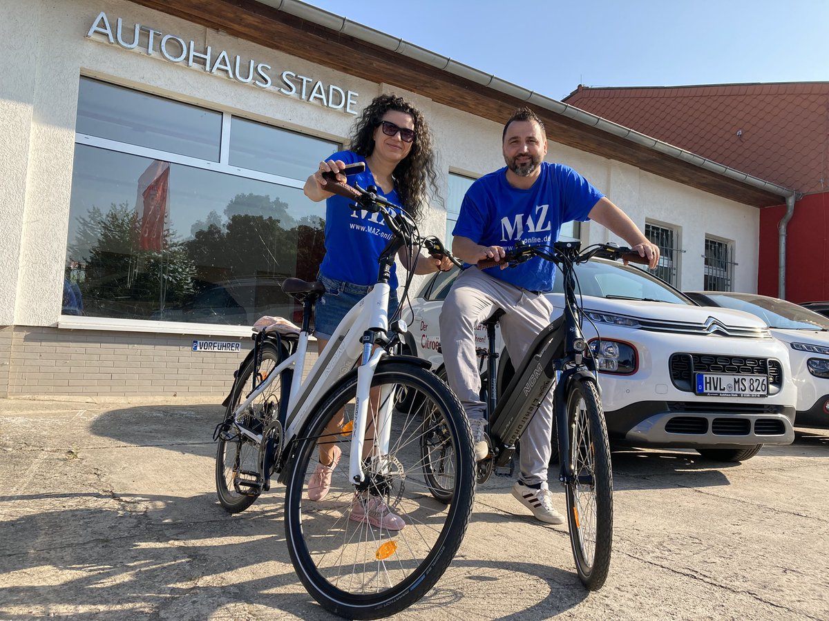 SMorgner7's tweet photo. Es geht wieder los: Nach #Liebenwalde folgt nun #Milow. Mit dem Fahrrad in dieser Woche unterwegs im #Westhavelland. Teil 1: Bahnitz. #maz #aktion #mazaufdemWeg @CSjournalist https://t.co/FXwEPPv4f6
