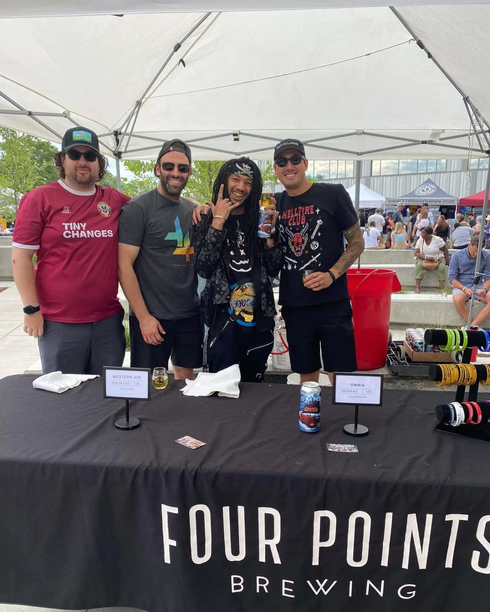 Recap of @barrelandflow
The Captain @CPx3x412 got the opportunity to collaborate with Four Points Brewing and we came up with an awesome product! 🍻

The event was amazing and we had an outstanding time! 🏴‍☠️

#OMNIA is here!
Ready for anything!
#PirateResponsibly