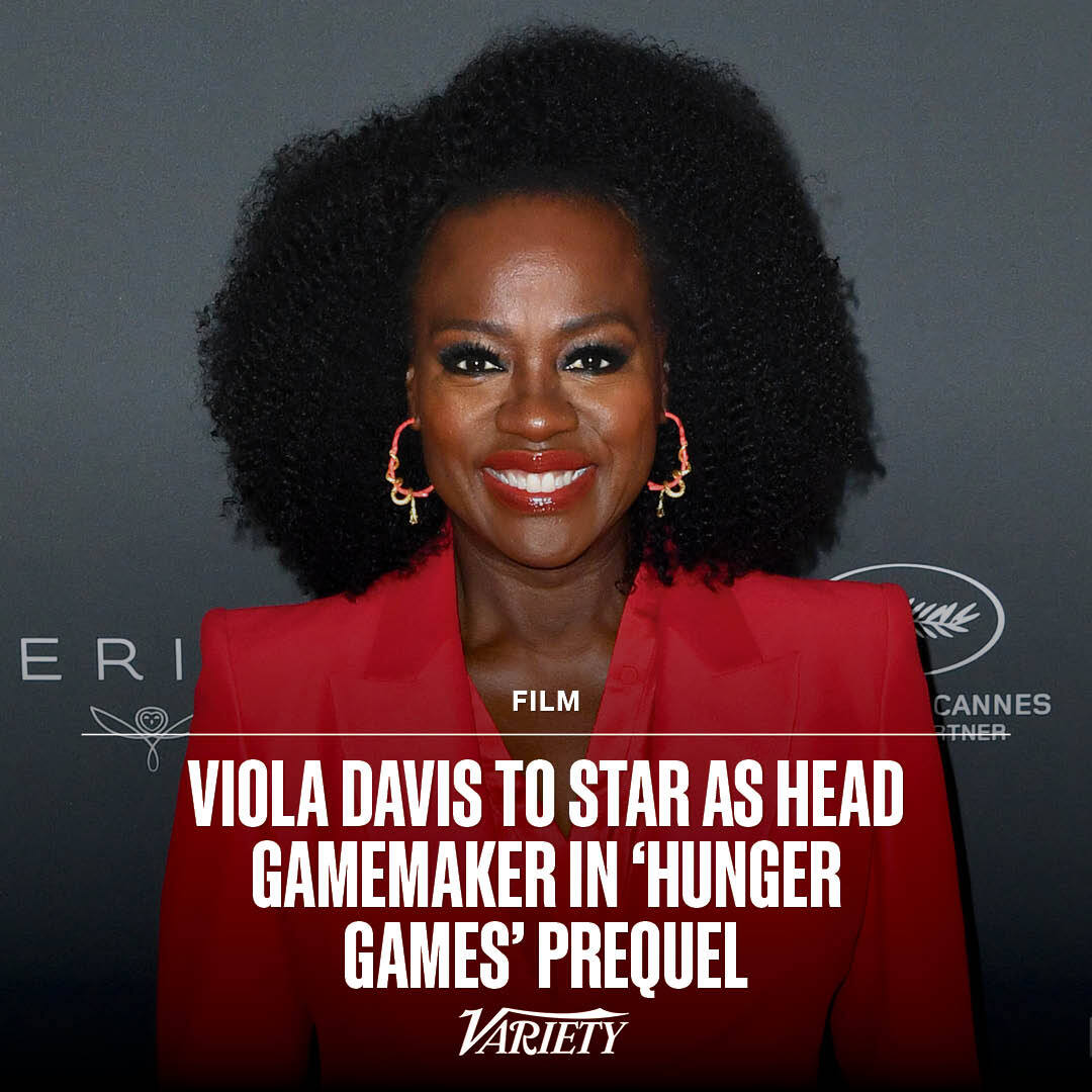 Viola Davis to star as Head Gamemaker in "Hunger Games" prequel "The Ballad  of Songbirds and Snakes" / Twitter