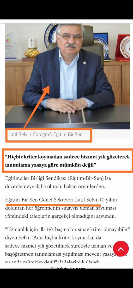 Adamlar,
Hiçbir kriter olmadan sadece hizmet yılı gözeterek uzman/başöğretmenlik mümkün değil diyor.
Öğretmenler de bu sendikayı yetkili yapıyor.
Stockholm sendromu ne idi ?
#oeğretmenlerayakta
#Sinaviptal 
#ogretmenlertekyuerek