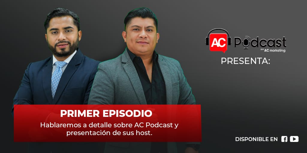 acmarketing_age's tweet photo. Acompañanos en nuestro primer episodio de
🎙AC Podcast.

🗓 Martes 16 de agosto
⏰️ 17:00 hrs.

En nuestra página de facebook y canal de youtube. ¡No te lo pierdas! https://t.co/t3UFbLz7DZ