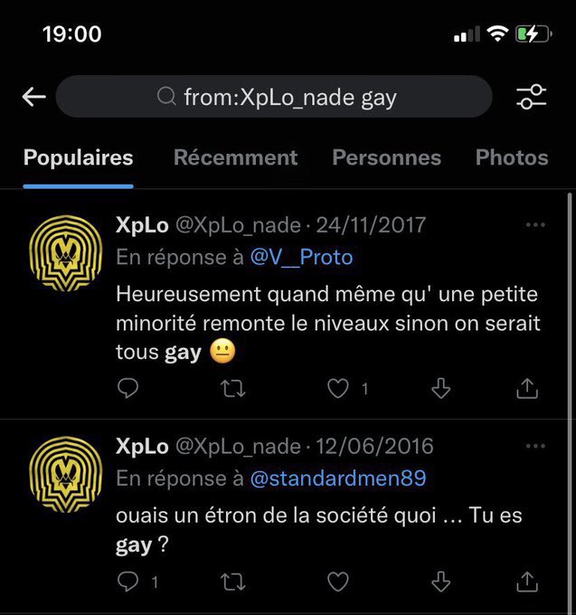 AslamLmr's tweet photo. @Nicowtiine @XpLo_nade Si tu veux de l’homophobie, tiens en voilà 😇 https://t.co/ZhTLf2rOTo