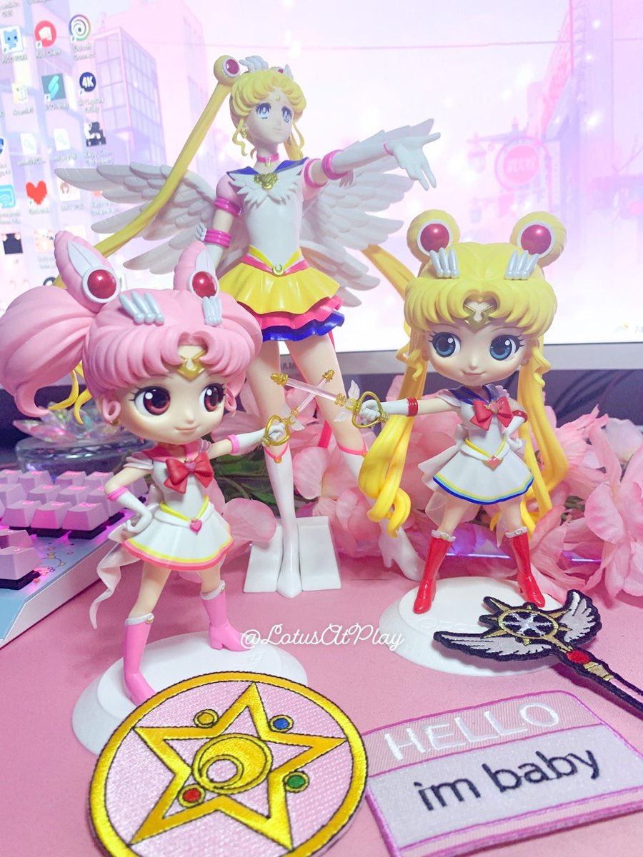 LotusAtPlay1's tweet photo. Who loves Sailor Moon?!
#SailorMoon #anime #AnimeFigure https://t.co/Iziam1NlBV