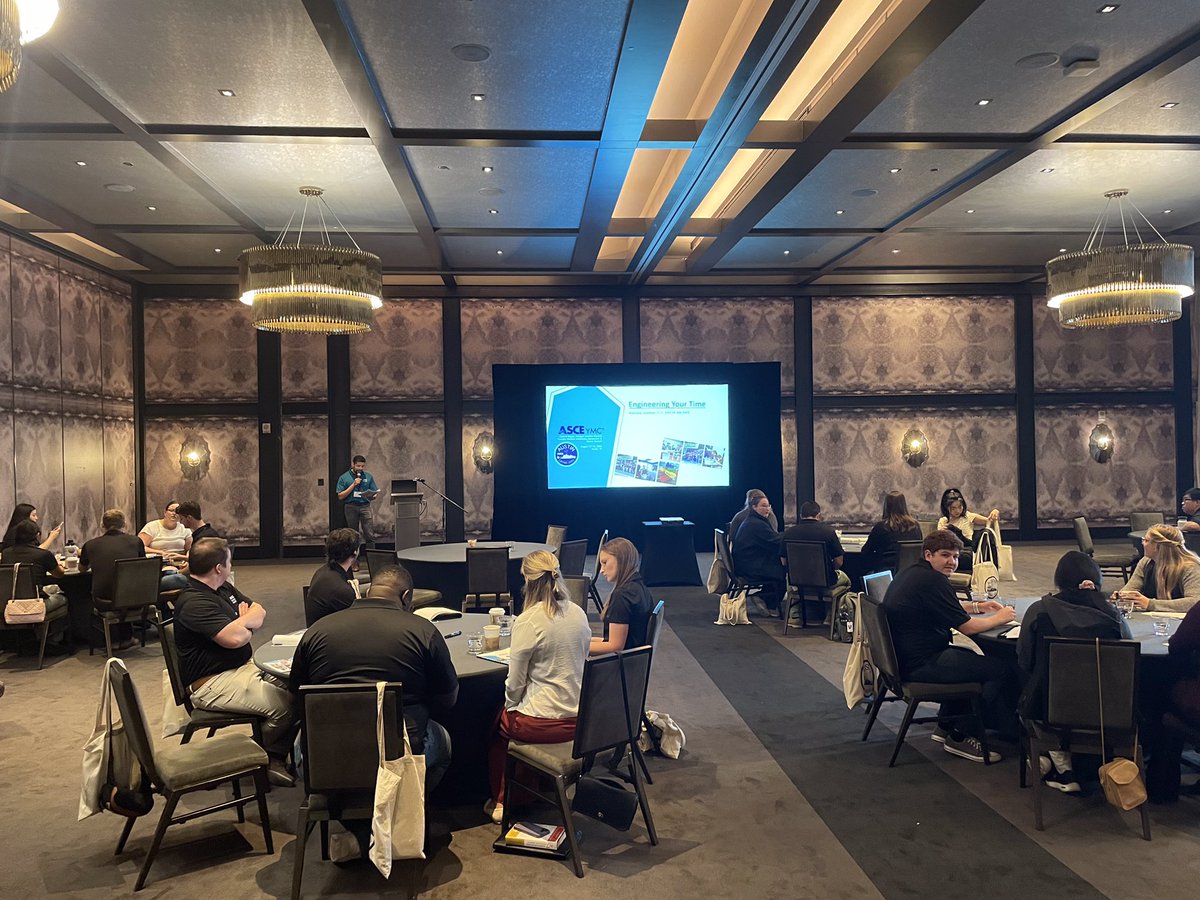 ASCEGovRel's tweet photo. A great weekend in Austin celebrating the future of civil engineering! #CRYMC 2022 brought together @ASCEYMS civil engineers from the central US to discuss leadership, communication and innovation. https://t.co/x0ZgeTAHXW