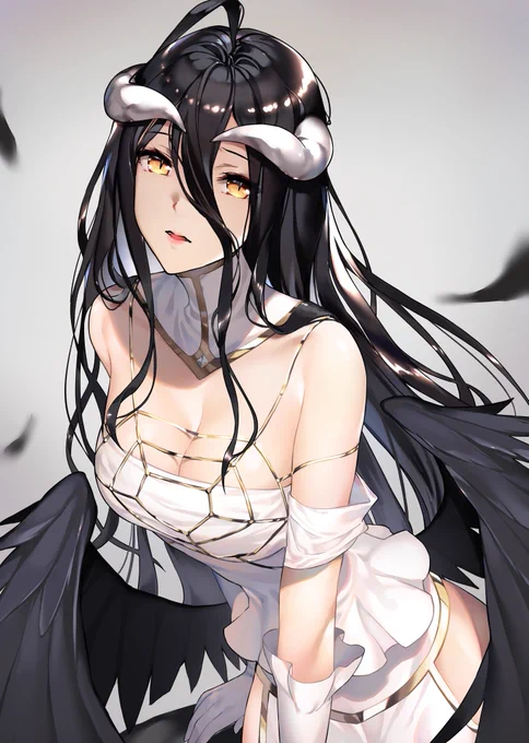 Albedo &amp; Shalltear Some of my older work 