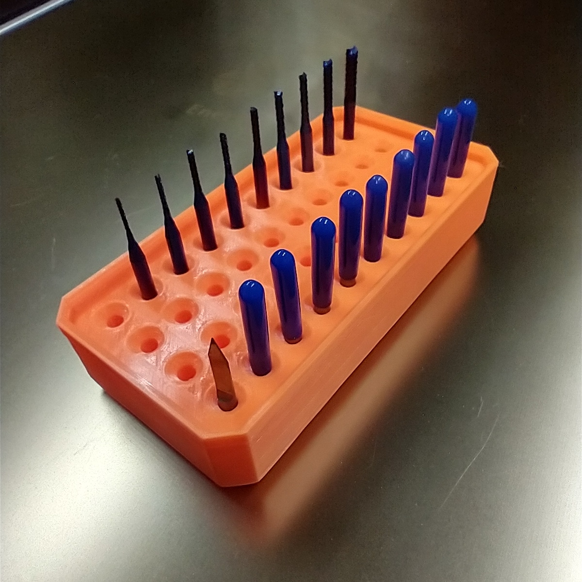 in3dca's tweet image. FreeGrid modules for CNC bits now available on @Cults3D along with the 130+ component base system and a growing number of custom modules, many designed by others! #FreeGrid #MadeWithFreeCAD #fc3d #PrusaSlicer #Snapmaker