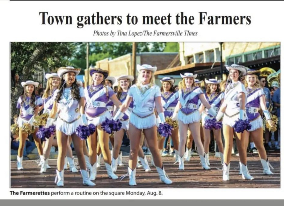 FhsFarmerettes's tweet photo. Love dance? Come dance with the farmersville sweethearts the Farmerettes!   Details in the link! https://t.co/L3IGm1TXnD https://t.co/ehU2FOPT7A