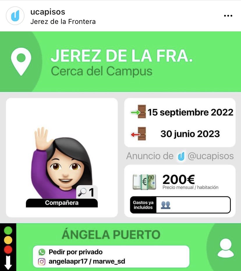 #queydondeestudiar2022 #uca #pisosuca #jerez