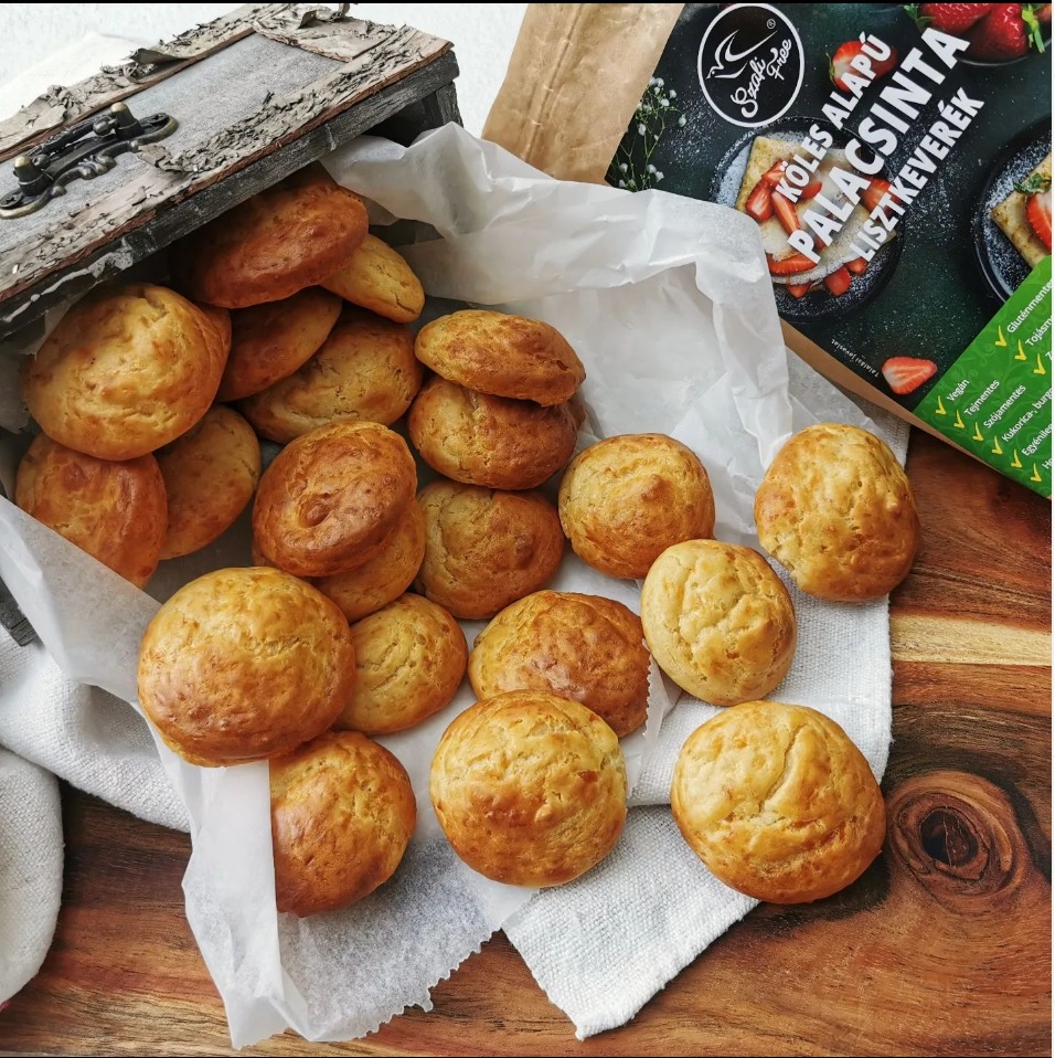 Szafi1's tweet photo. Égetett tésztás sajtos puffancs Szafi Free köles alapú palacsinta lisztből (gluténmentes, szójamentes, tejmentesen is elkészíthető) - https://t.co/AZSZQr9axh https://t.co/WTZQgiySjU
