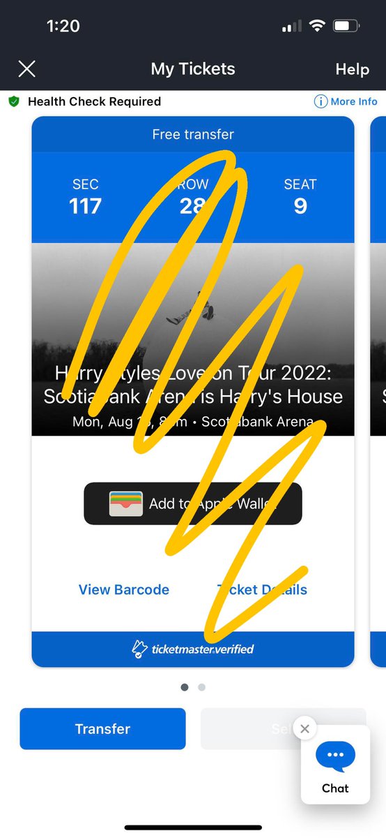 styIeshttp's tweet photo. 💗 SELLING TWO (2) LOWER BOWL TICKETS for HARRY STYLES IN TORONTO TONIGHT!!!! SECTION 117 ROW 28! AUGUST 15th 
PAYMENT VIA E TRANSFER &amp; WILL SEND TICKETS VIA TICKETMASTER

Asking $650 for the pair but will take best offer! 

N1, Toronto, Harry Styles, Scotiabank Arena, Lower Bowl https://t.co/c1AQUKPLP1