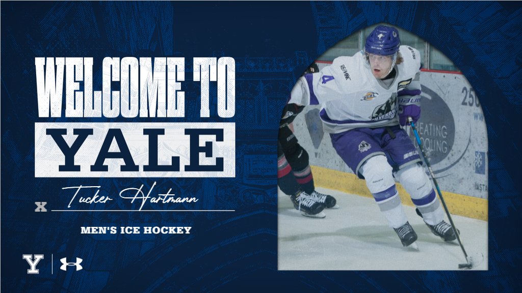 Continuing with our introduction of the Class of 2026. We are pleased to welcome Tucker Hartmann, a defenseman from Southborough, Mass., who spent two seasons with the BCHL’s Salmon Arm Silverbacks.

#ThisIsYale