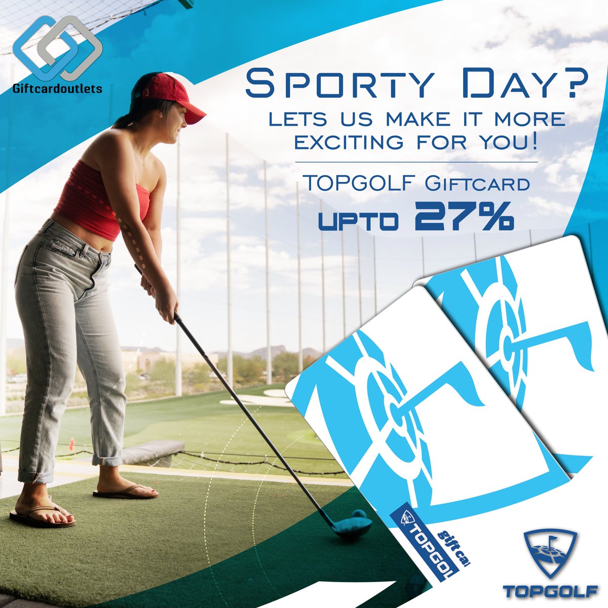 giftcardoutlets's tweet photo. We at Gift Card Outlets would not want you to miss out

So If you're looking for something to truly further than Topgolf and at these... And at these discounts, the experience would be totally worth it
https://t.co/zh6Ov6pD6P
#buy #discounted #topgolf #giftcards #giftcardoutlets https://t.co/8iwsYhwYkb