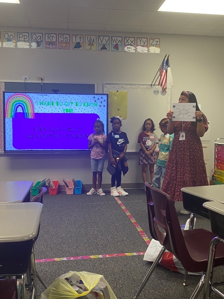 2nd grade students in Ms. Cornelio’s class are working hard on collaboration and expectation with 4 corners! Way to #Work4Win Rams! #FirstDayOfSchool #44DecadesStrong #POWER