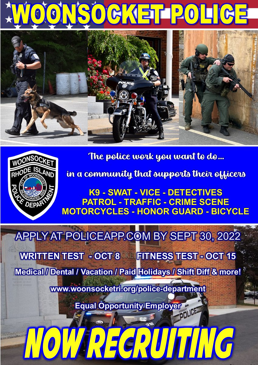 Woonsocket Police tweet media