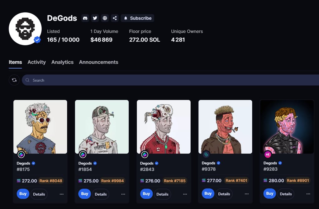 SolanartNFT's tweet photo. Looks like word's getting out that you save 100% on marketplace fees and creator fees on https://t.co/PwgQ7iZTga so you know where to find the floor 

Shoutout to the @hyperspacexyz team for making it easier for all ✊ https://t.co/iTDcwxcU9v