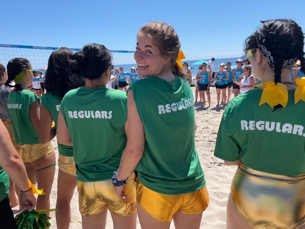 ashleynrmc's tweet photo. Played volleyball for my favorite place this wknd and got to playoffs and boy was it a good weekend for the gays and theys🍒 https://t.co/SMMumxdOkn