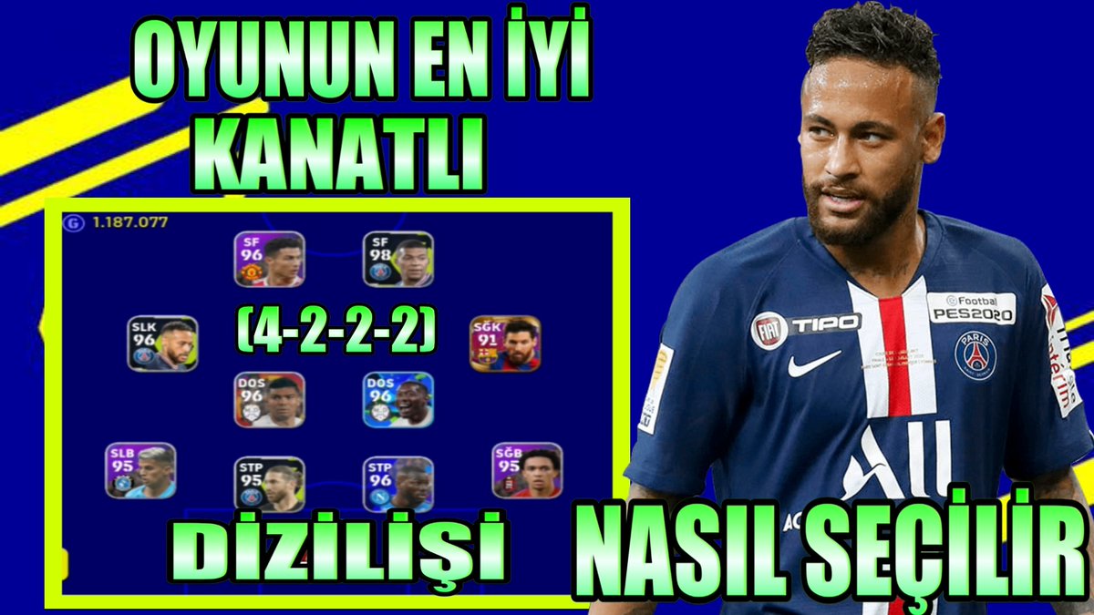 EN İYİ KANATLI DİZİLİŞ (4-2-2-2) NASIL SEÇİLİR • EFOOTBALL 2022 MOBİL
LİNK:youtu.be/ThZBuoTD2zE
#eFootball2022 #eFootball #efootball2022mobile #efootball2023 #efootball2022mobile #pes21