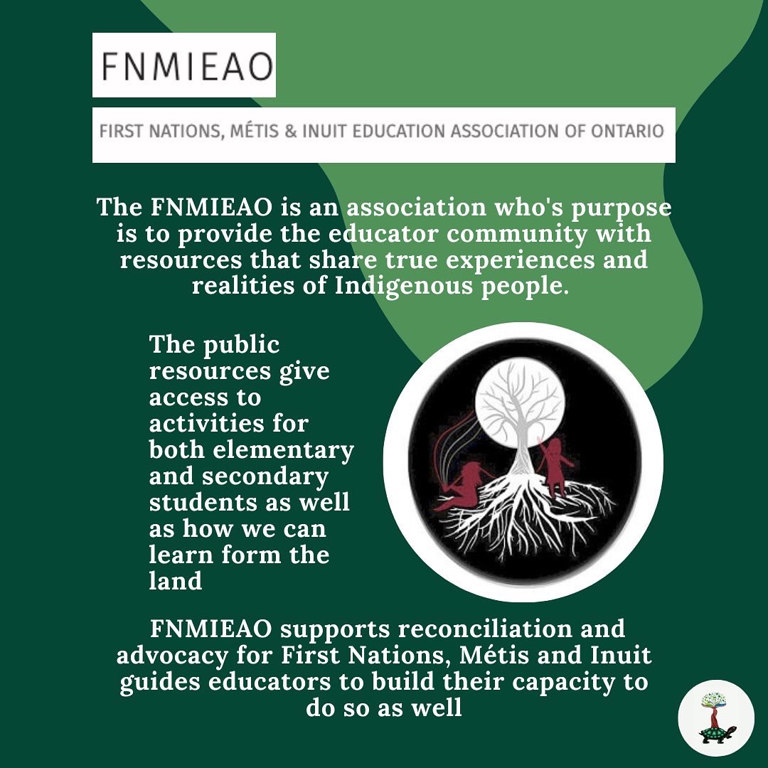 As we approach #BacktoSchool2022, this week we wanted to share @FNMIEAO where you can find activities, events and initiatives all based on truth, reconciliation, and advocacy for First Nations, Métis and Inuit.