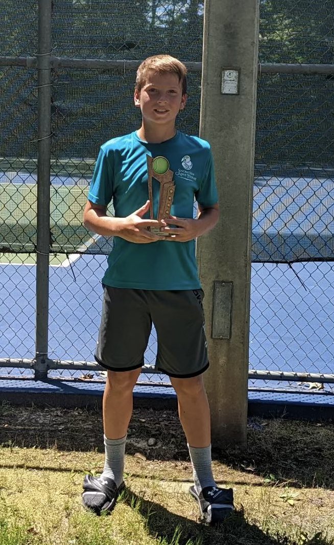 Well done to Erick Brasfield (aka Big E) on winning the USTA L5 in Memphis this weekend 🏆 👏🏻