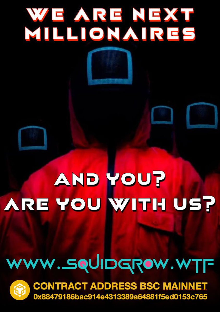 LousCall1's tweet photo. @ChinaPumpCN #SQUIDGROW IS LEADING THE TREND 🦑🦑🦑 https://t.co/19NYXV5pZ9