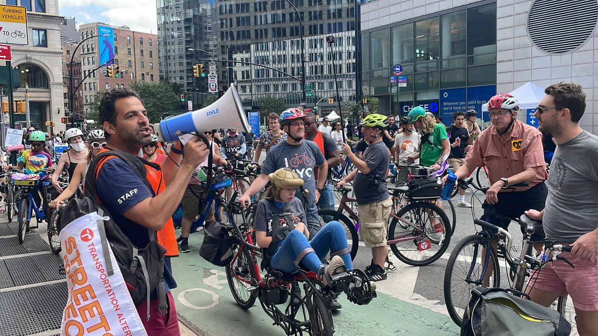 TransAlt's tweet photo. ๐We were glad to be part of the 136,300 @CitiBikeNYC rides on Saturday! https://t.co/r1pUCGXhVw