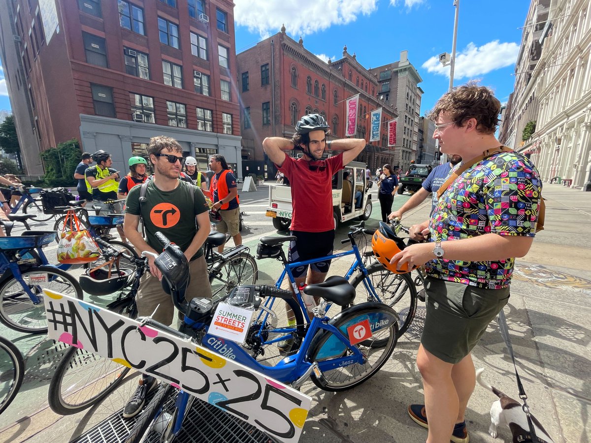 TransAlt's tweet photo. ๐We were glad to be part of the 136,300 @CitiBikeNYC rides on Saturday! https://t.co/r1pUCGXhVw